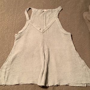 Green Altar’d State crochet tank, size L